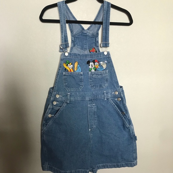 disney overall shorts